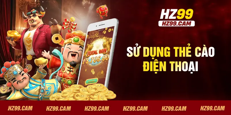 Sử dụng thẻ cào điện thoại