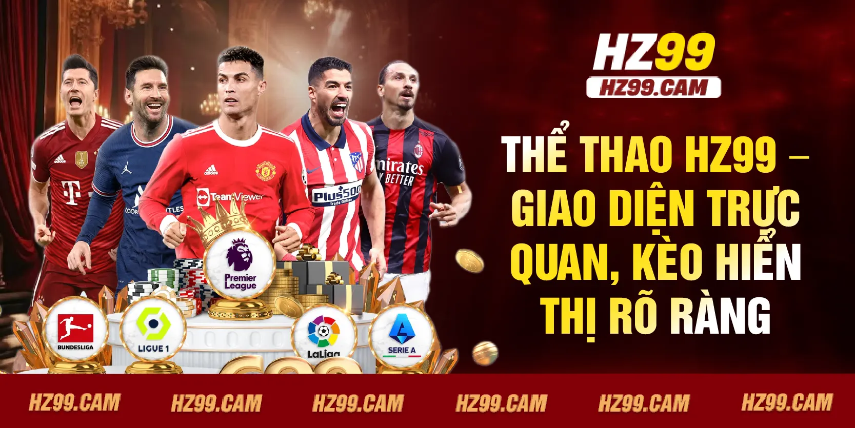 Thể Thao HZ99 – giao diện trực quan, kèo hiển thị rõ ràng